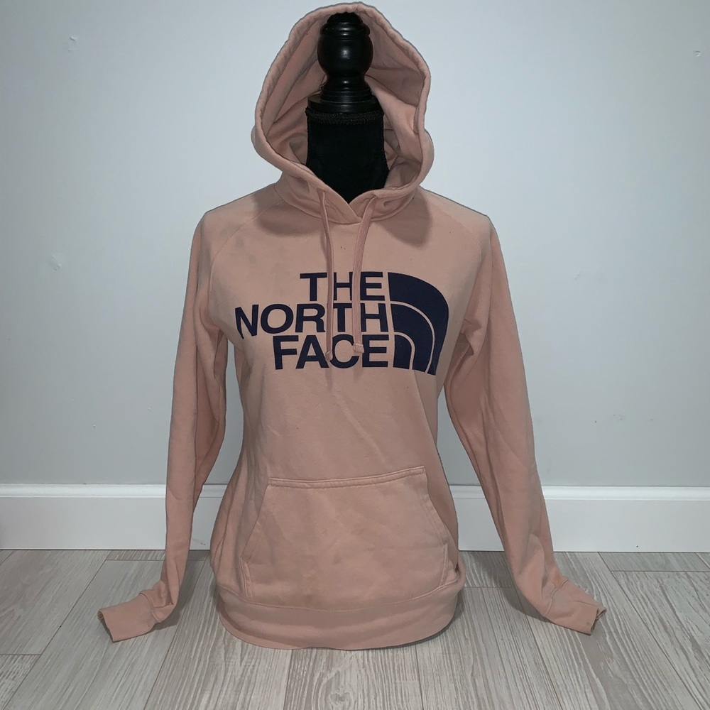 The north face pink hoodie size small - Picture 1 of 5